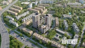 2-к квартира, строящийся дом, 74м2, 2/18 этаж