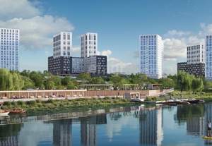 2-к квартира, сданный дом, 55м2, 2/16 этаж