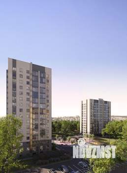 1-к квартира, строящийся дом, 41м2, 2/16 этаж