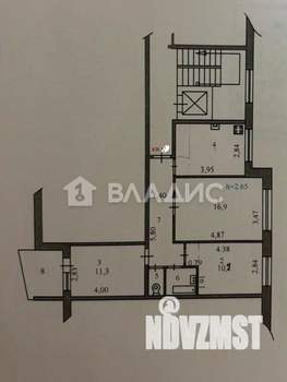 3-к квартира, вторичка, 62м2, 7/10 этаж