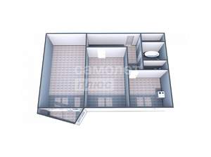 2-к квартира, вторичка, 53м2, 8/9 этаж