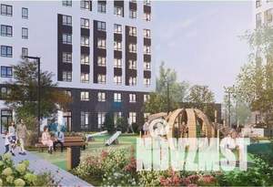 1-к квартира, строящийся дом, 34м2, 17/18 этаж