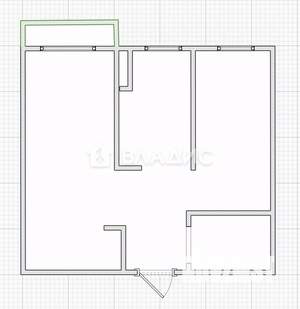 3-к квартира, вторичка, 54м2, 7/16 этаж
