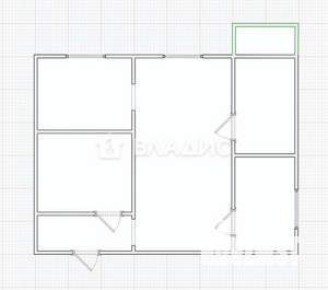 2-к квартира, вторичка, 42м2, 2/5 этаж