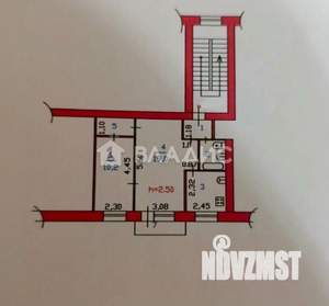2-к квартира, вторичка, 42м2, 5/5 этаж