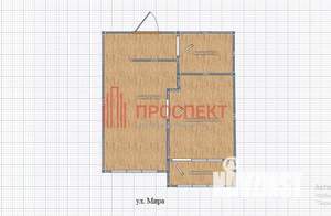 1-к квартира, вторичка, 37м2, 5/16 этаж