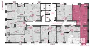 2-к квартира, вторичка, 71м2, 3/14 этаж