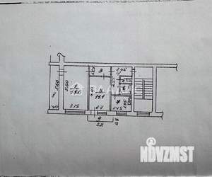 2-к квартира, вторичка, 45м2, 2/3 этаж