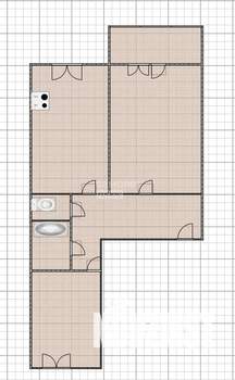 2-к квартира, вторичка, 59м2, 2/10 этаж