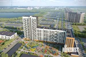 1-к квартира, вторичка, 53м2, 9/22 этаж