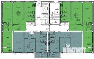 3-к квартира, строящийся дом, 79м2, 2/18 этаж