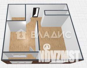 1-к квартира, вторичка, 40м2, 21/22 этаж