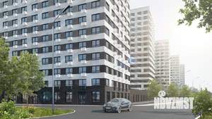 1-к квартира, строящийся дом, 33м2, 7/17 этаж