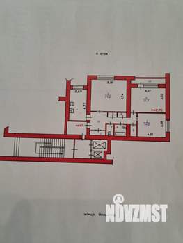 3-к квартира, вторичка, 90м2, 6/12 этаж
