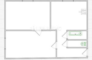 2-к квартира, вторичка, 37м2, 2/2 этаж