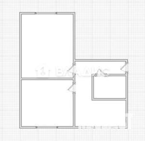 2-к квартира, вторичка, 45м2, 1/5 этаж