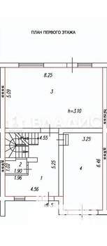 3-к квартира, вторичка, 254м2, 1/3 этаж