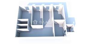 4-к квартира, вторичка, 61м2, 4/5 этаж