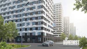 1-к квартира, строящийся дом, 32м2, 15/17 этаж