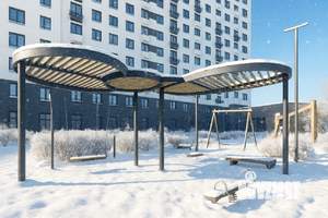 3-к квартира, строящийся дом, 76м2, 3/17 этаж