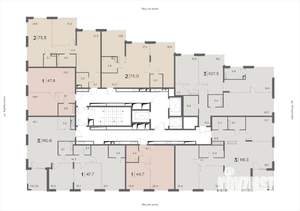 2-к квартира, вторичка, 76м2, 21/21 этаж