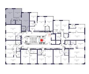 2-к квартира, вторичка, 76м2, 9/21 этаж