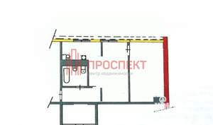 1-к квартира, вторичка, 41м2, 5/5 этаж