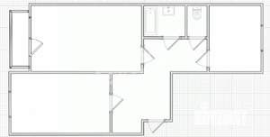 2-к квартира, вторичка, 61м2, 4/9 этаж