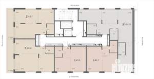 3-к квартира, вторичка, 101м2, 7/21 этаж