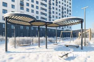 2-к квартира, строящийся дом, 65м2, 8/17 этаж