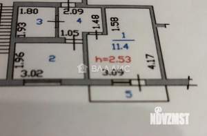 1-к квартира, вторичка, 25м2, 9/10 этаж