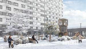 2-к квартира, строящийся дом, 65м2, 10/17 этаж