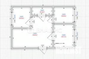 2-к квартира, вторичка, 53м2, 2/10 этаж