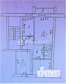 3-к квартира, вторичка, 69м2, 5/5 этаж