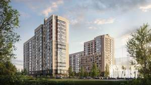 3-к квартира, строящийся дом, 68м2, 3/16 этаж