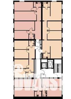 3-к квартира, строящийся дом, 70м2, 4/18 этаж