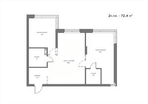 2-к квартира, вторичка, 72м2, 11/21 этаж
