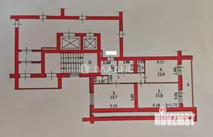 2-к квартира, вторичка, 59м2, 11/12 этаж