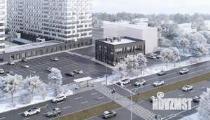 3-к квартира, строящийся дом, 76м2, 3/17 этаж