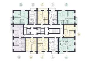 1-к квартира, вторичка, 42м2, 13/16 этаж