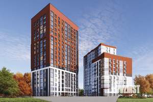 1-к квартира, вторичка, 44м2, 5/18 этаж