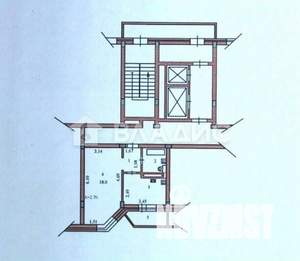 1-к квартира, вторичка, 36м2, 8/12 этаж