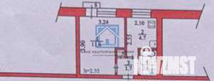 1-к квартира, вторичка, 21м2, 6/9 этаж