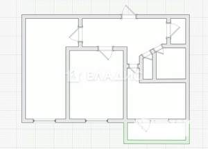 2-к квартира, вторичка, 42м2, 5/9 этаж