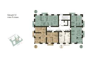 2-к квартира, вторичка, 93м2, 9/18 этаж