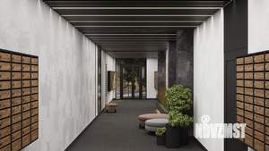 1-к квартира, строящийся дом, 33м2, 16/17 этаж