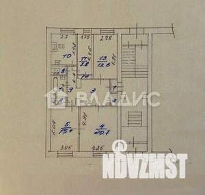 4-к квартира, вторичка, 87м2, 1/3 этаж