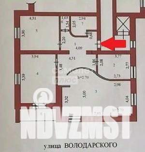 3-к квартира, вторичка, 108м2, 6/9 этаж