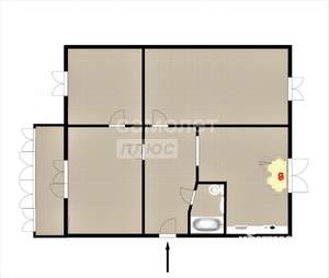 3-к квартира, вторичка, 63м2, 4/5 этаж