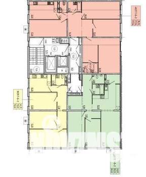 3-к квартира, вторичка, 89м2, 8/18 этаж